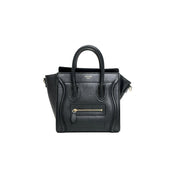 Celine Black Nano Luggage Bag - Jiaxyk